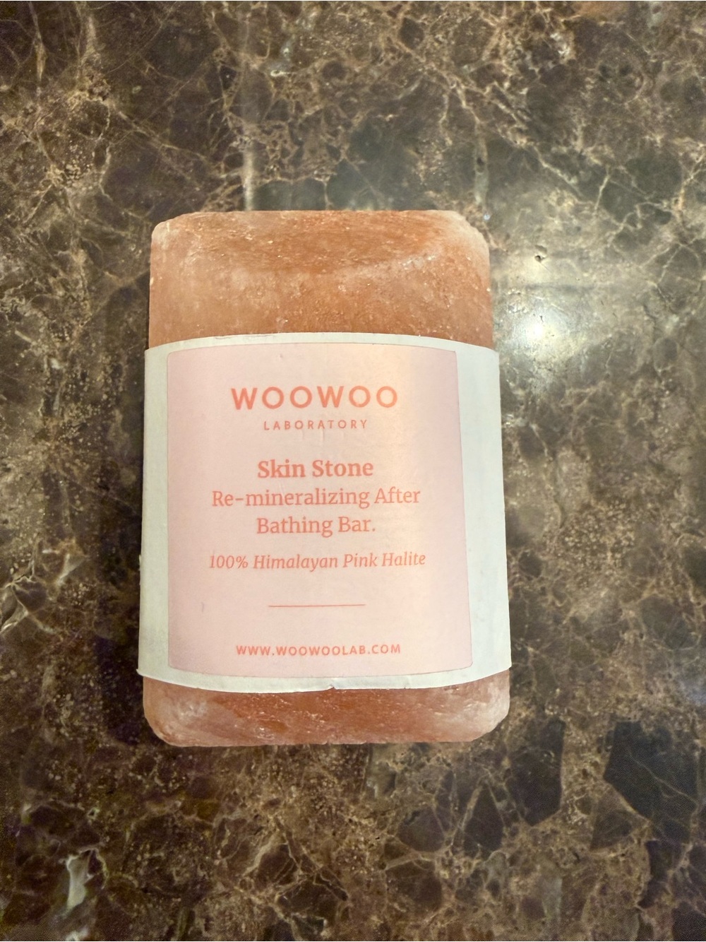 Woowoo Laboratory Skin 100% Himalyan Pink Salt Bathing Bar